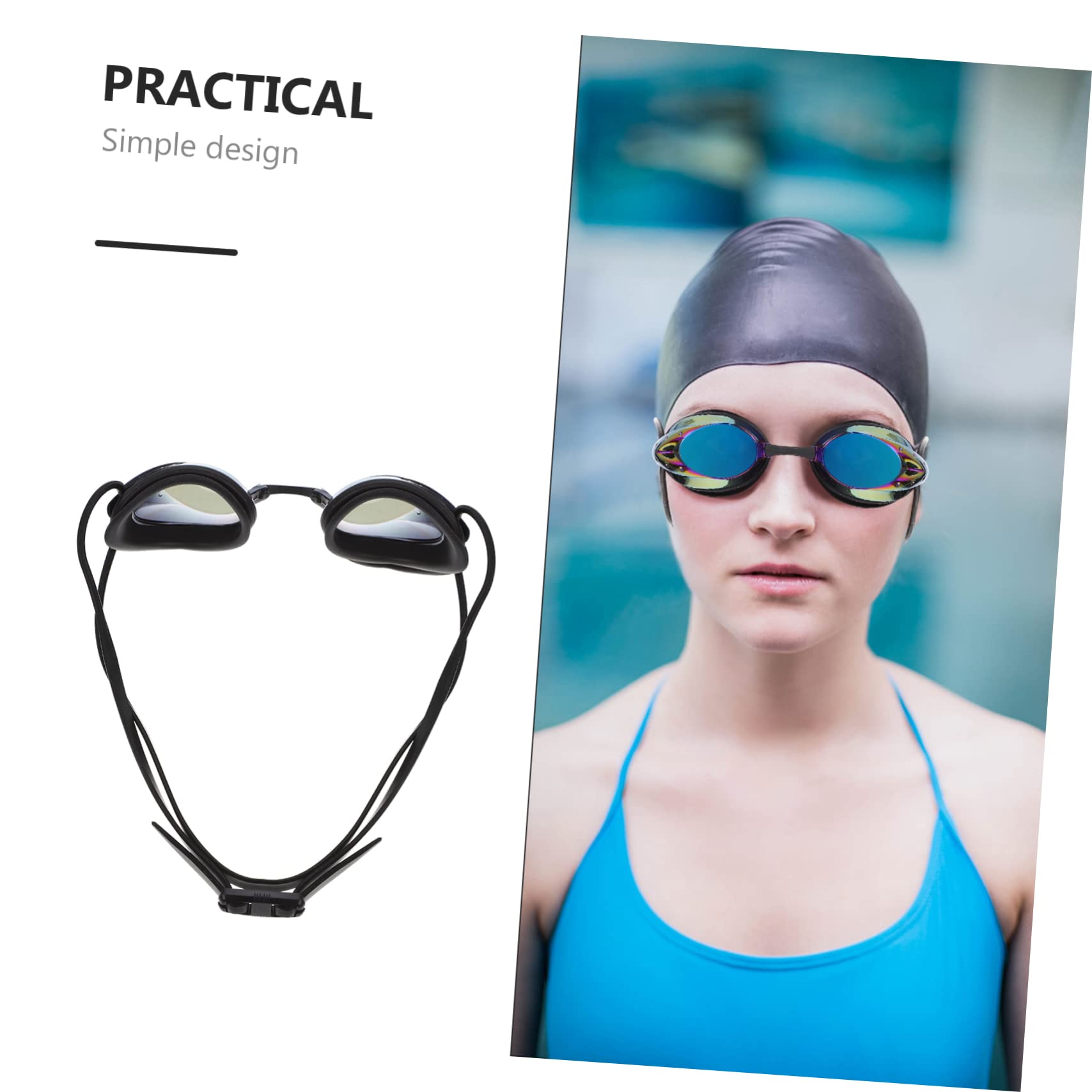 5 zestawów Okulary pływackie Wodoodporne gogle Okulary do pływania na świeżym powietrzu Ochraniacz oczu do pływania Okulary damskie Okulary dziecięce Dziecięce okulary do pływania dla mężczyzn Okulary