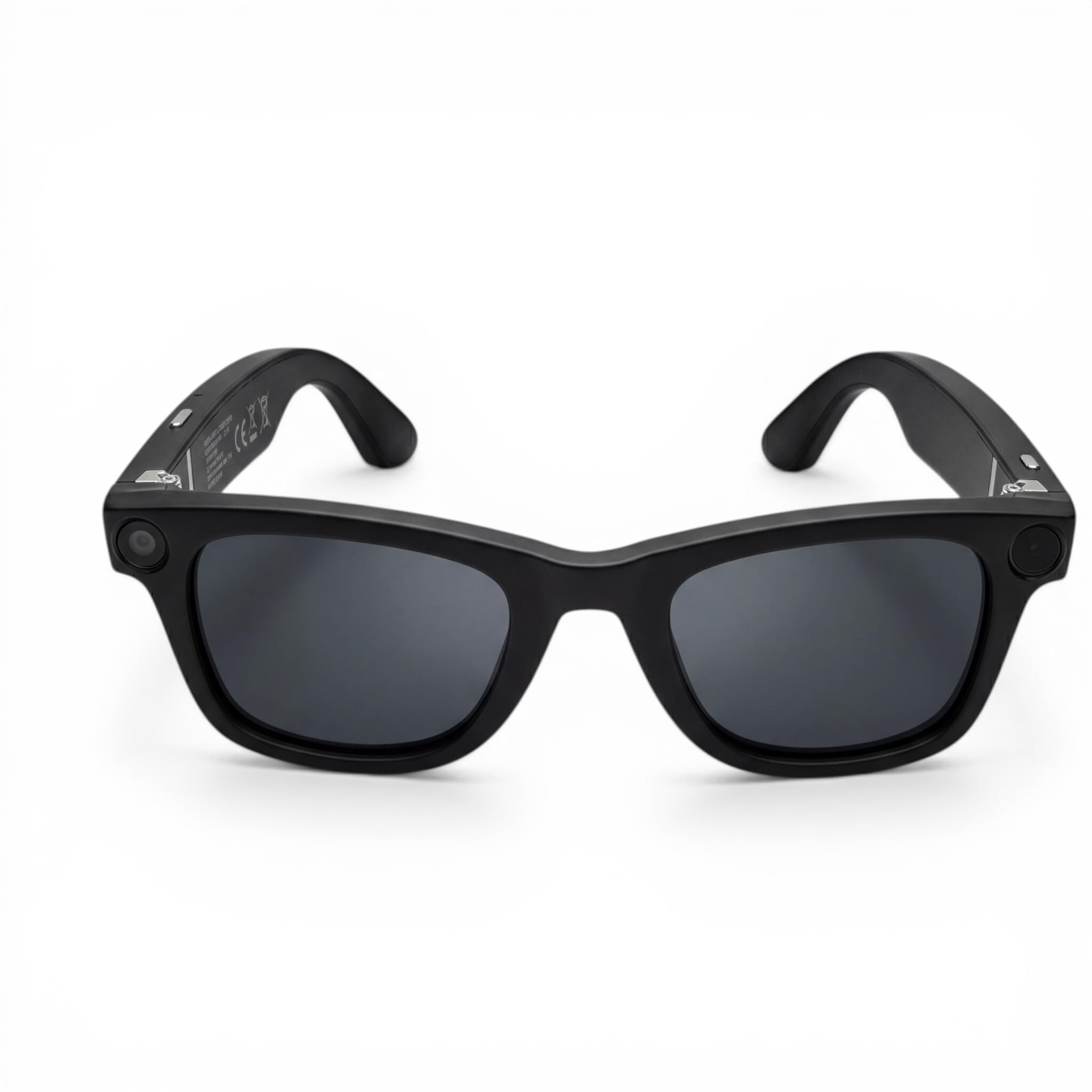 Nilox Occhiali Smart Video con Fotocamera 8MP, Registrazione Full HD 1080p, Audio Open-Ear, Lenti Intercambiabili Trasparenti e Solari, Filtro Luce Blu, Autonomia Fino a 18 Ore