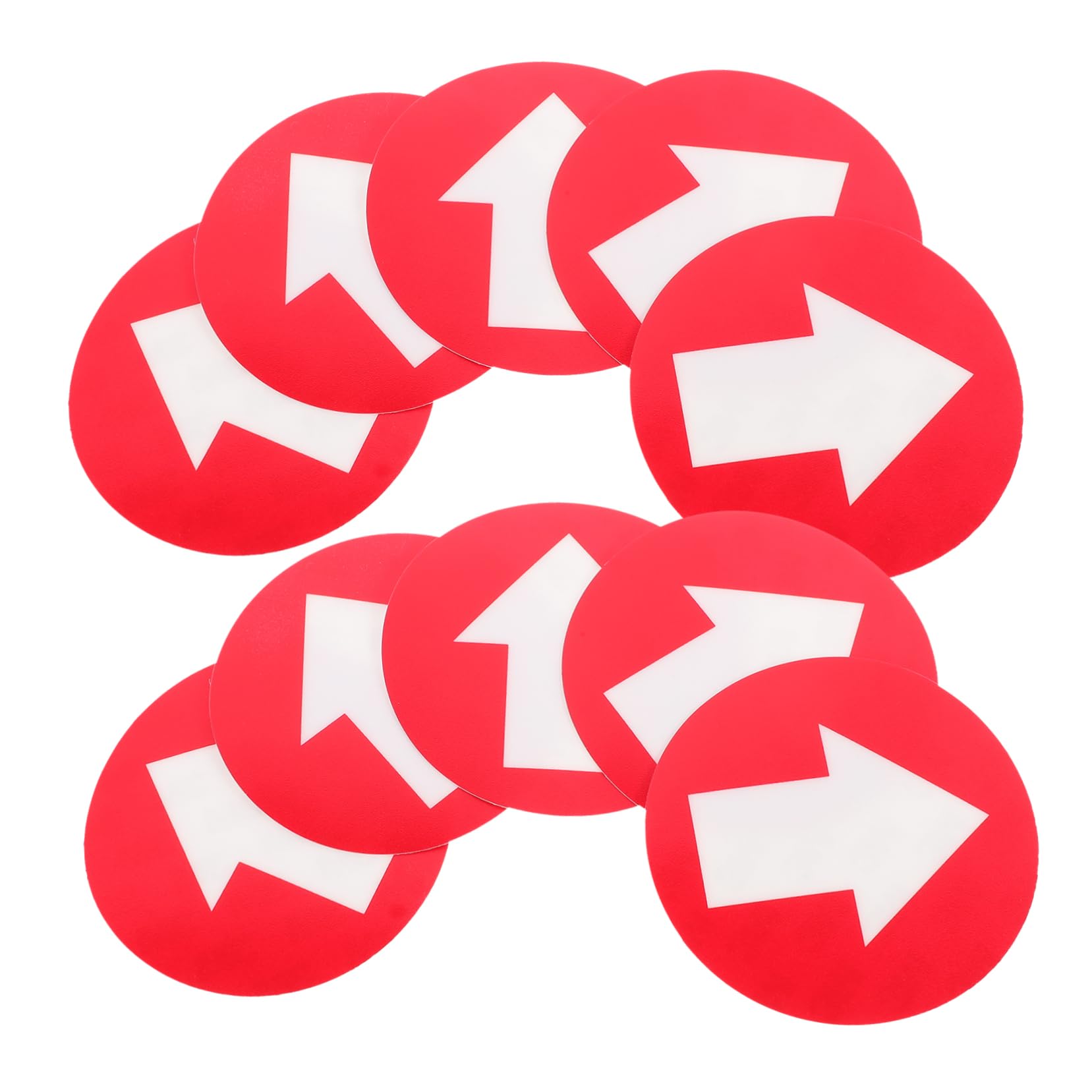 Anneome Adhesive Arrow Reflective Trail Markers 10pcs for Outdoor Camping Guidance