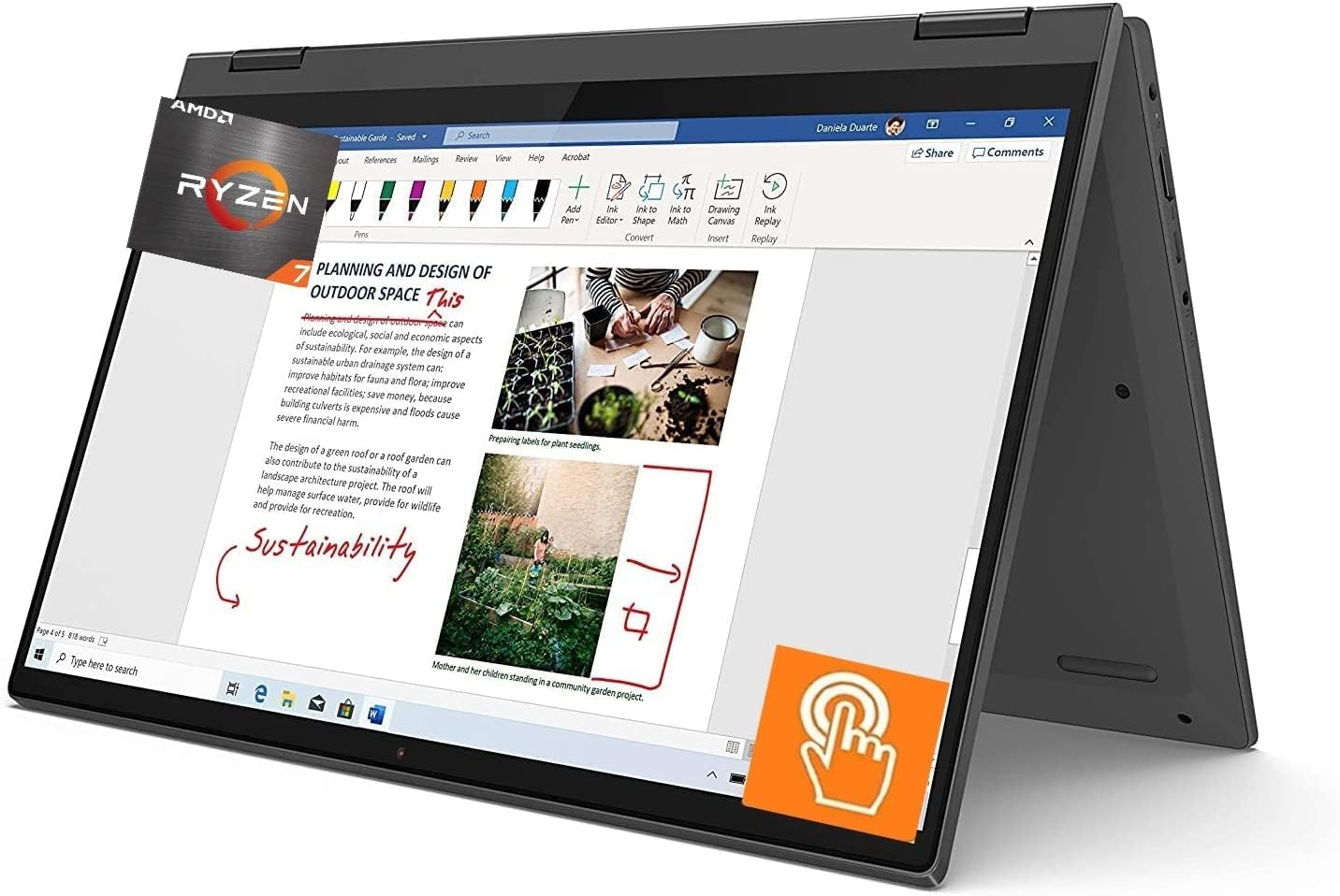 Touch Screen Lenovo Flex 14 Amd 81x20005us 14 Inch Flex Ryzen