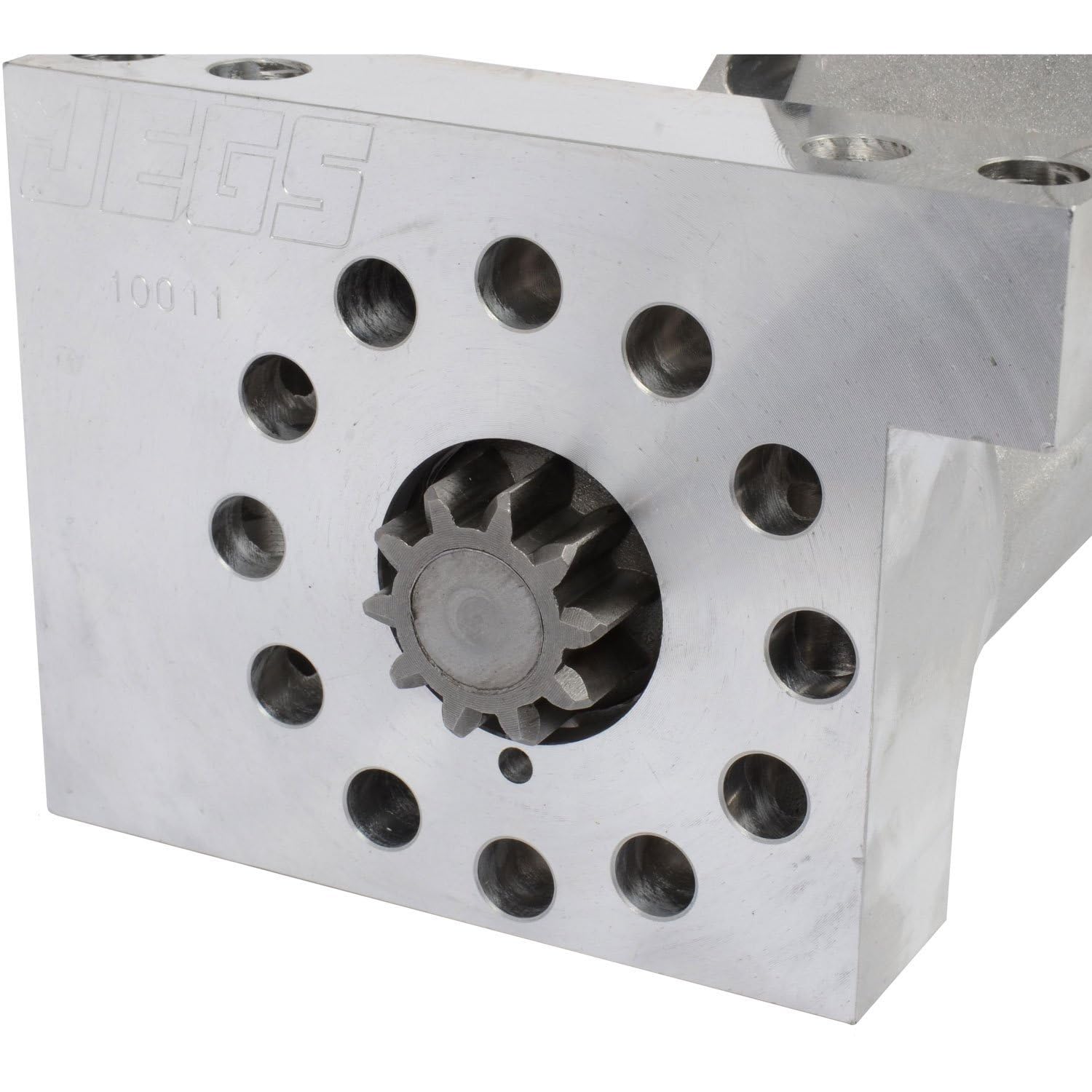 JEGS Heavy-Duty Mini Starter | Hitachi-Style | for Small Block and Big Block Chevy Engines | Made in USA