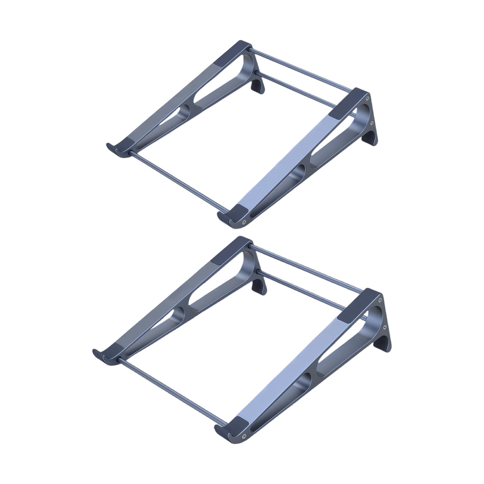 Supporto ergonomico per computer in lega di alluminio Staffa verticale per laptop Facile da riporre per scrivania Notebook Laptop Staffa portatile ergonomica per supporto di raffreddamento per