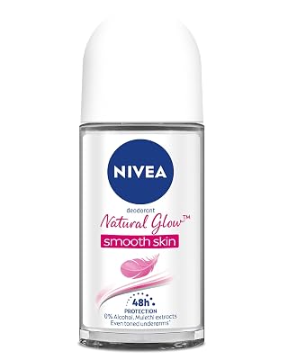 Nivea Female Whitening Smooth Skin Fresh Scent Deodorant Roll On, 25Ml (Pack Of 2)