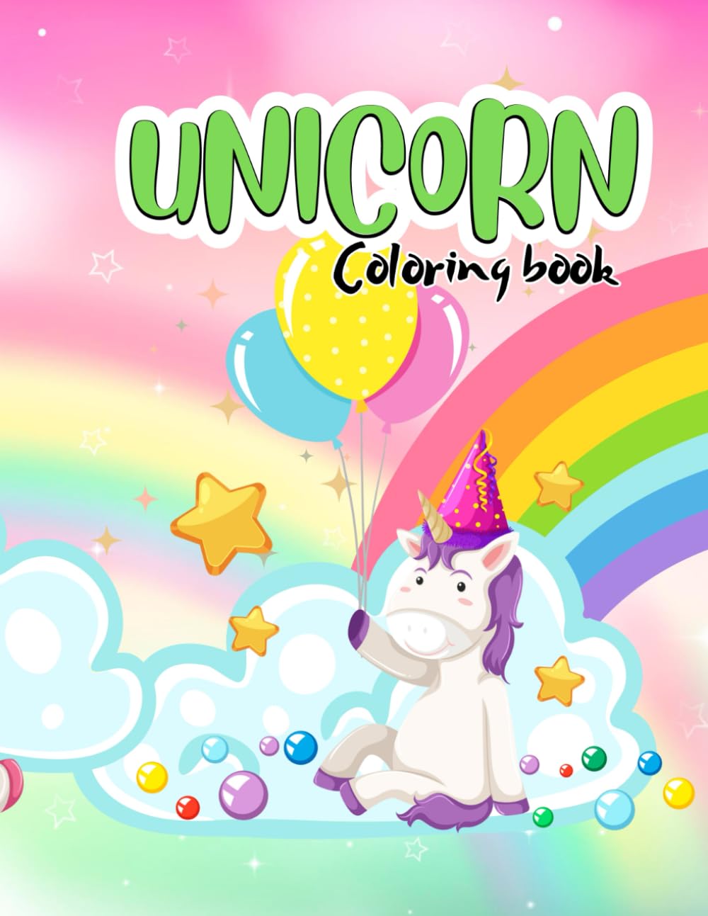 Unicorn Coloring Book for kids: Fun activity coloring book for children (Childrens coloring books)