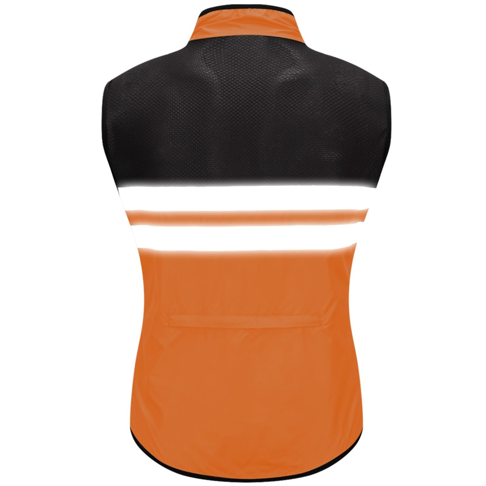 Chaleco de ciclismo nocturno de verano para hombre impermeable reflectante para fitness ciclismo ligero y transpirable chaleco de ciclismo informal para MTB running y senderismo