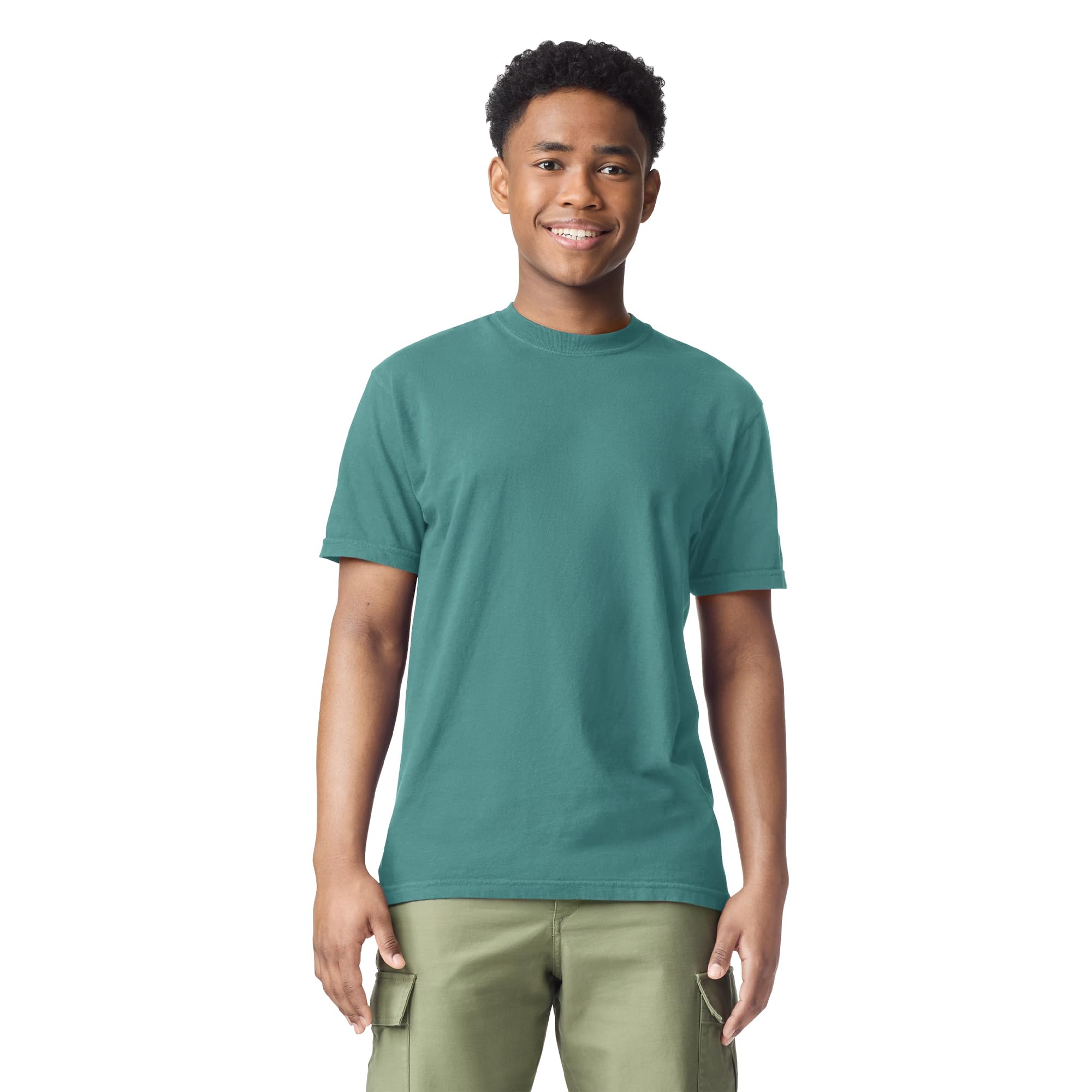 Comfort Colors Men's Adult Tee T-Shirt, Seafoam, S
