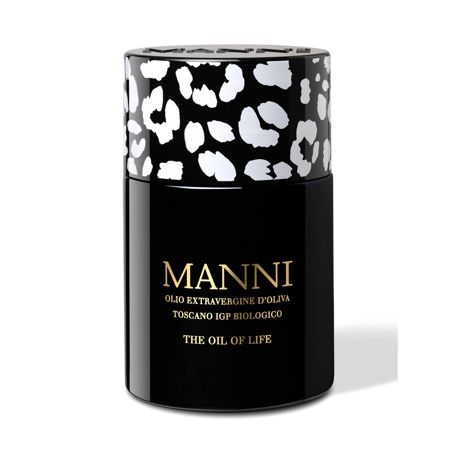 The Oil of Life - Organic Extra Virgin Olive Oil - TOSCANO PGI, Kosher Passover - High in Antioxidants, Perfect as a Condiment - 1 Bottle (8.5 fl.oz), Variation Cap Leopard