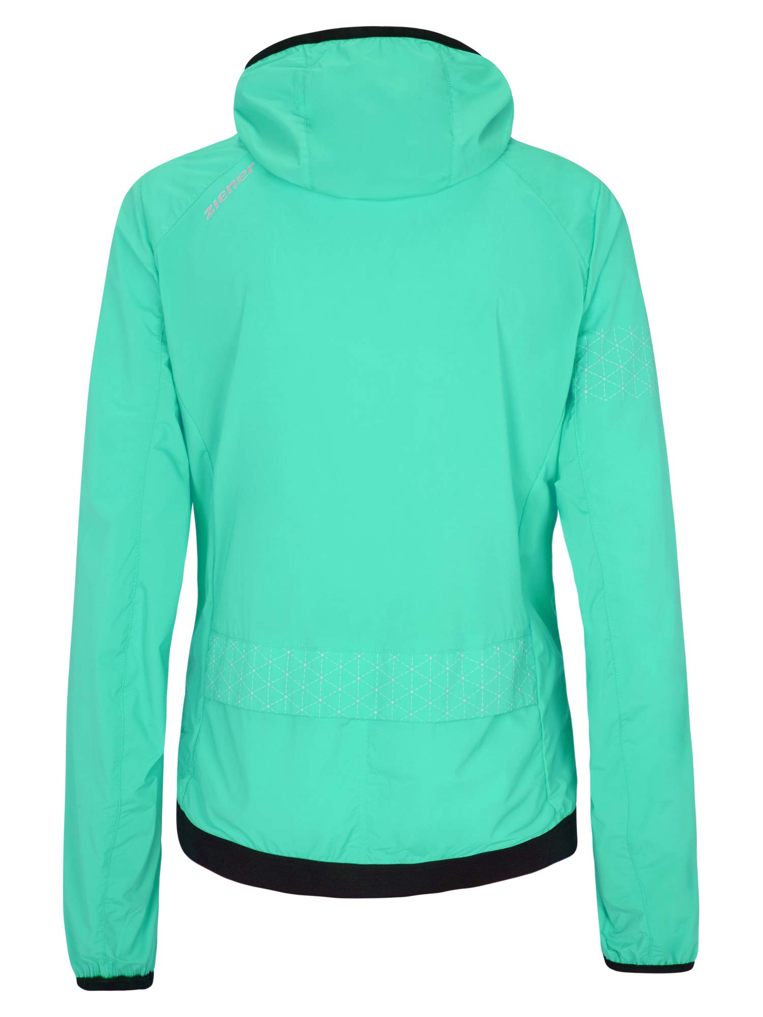 Ziener Chaqueta Cortavientos para Mujer Noria, para Ciclismo, Exterior, Deporte, Cortavientos, Transpirable, Impermeable