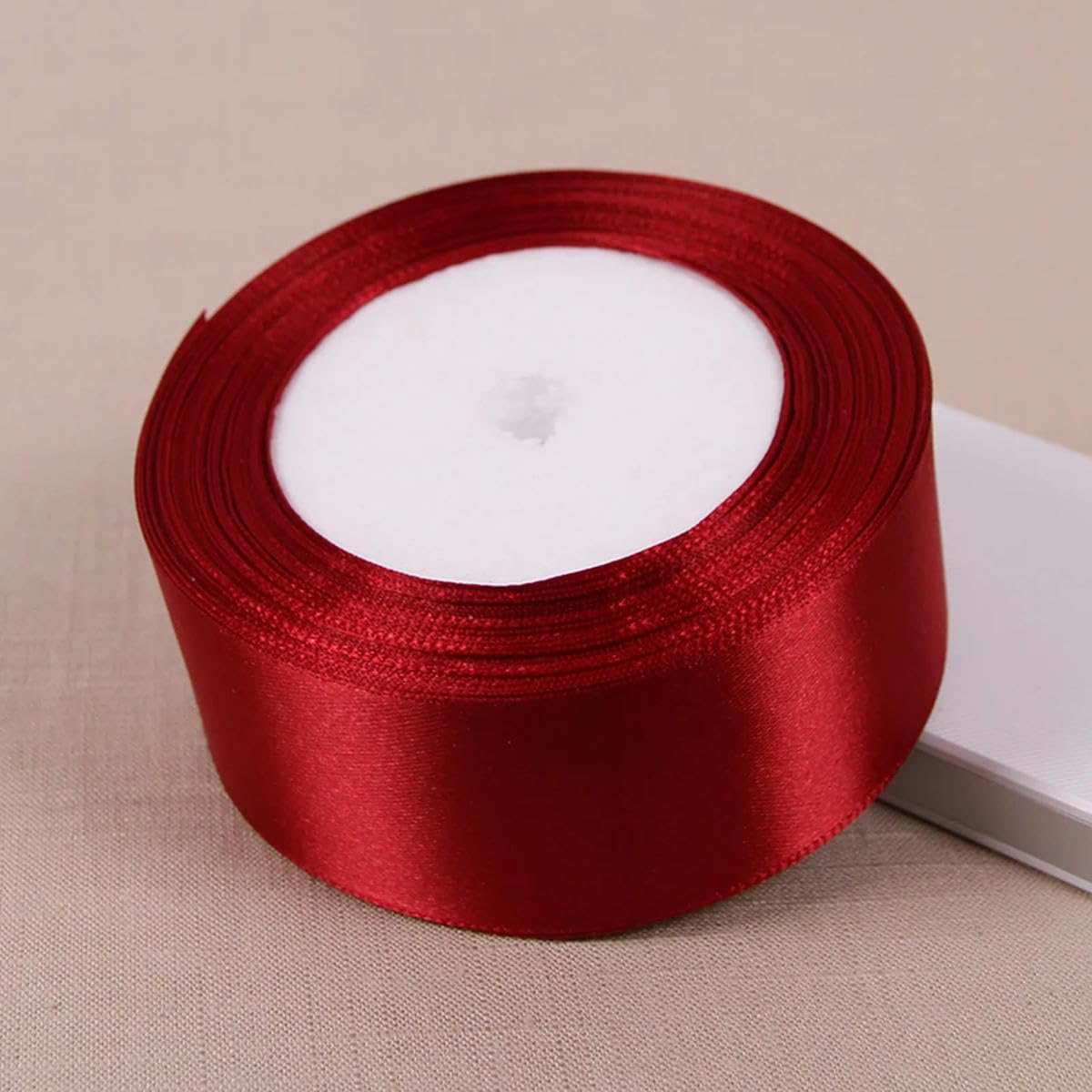 VICIYOO 25 yards/roll Single Face Satin Ribbon Gift Wrapping Apparel Sewing Fabric Ribbons