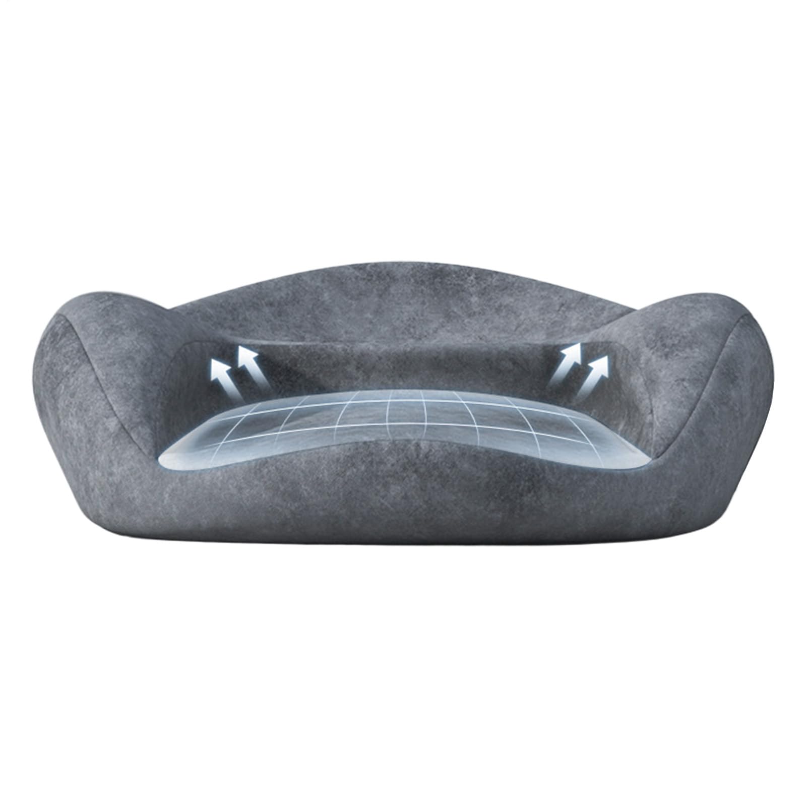 Cojín de Meditación para el Suelo Con Espuma Memoria y Forma Ergonomía