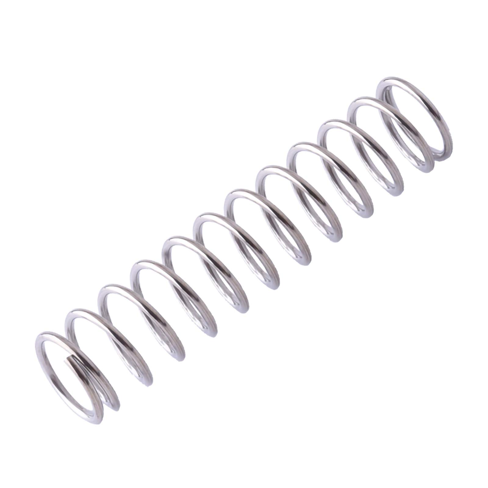 OIFAODAO Double hook spring, Compressed Replacement Spring,stainless steel Torsion,Dual Hook Tension,19Pcs Compression(0.4 * 8 * 40mm)