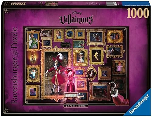 Ravensburger - Rompecabezas de Maléfica, villanos maléficos de Disney,