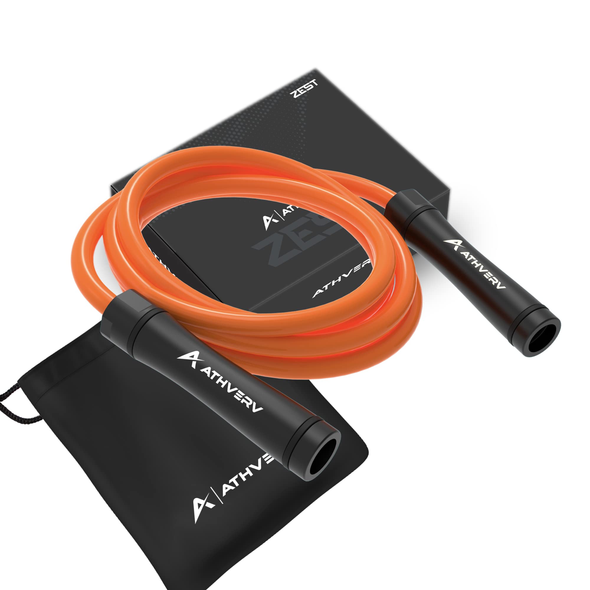 ATHVERV Polyvinyl Chlorine (PVC) Adjustable Heavy Jump Rope 1.1 Lb, 10Mm Weighted Skipping Rope For Strength Training. (Orange) (B0BR1L3QTN) Amazon Price History, Amazon Price Tracker