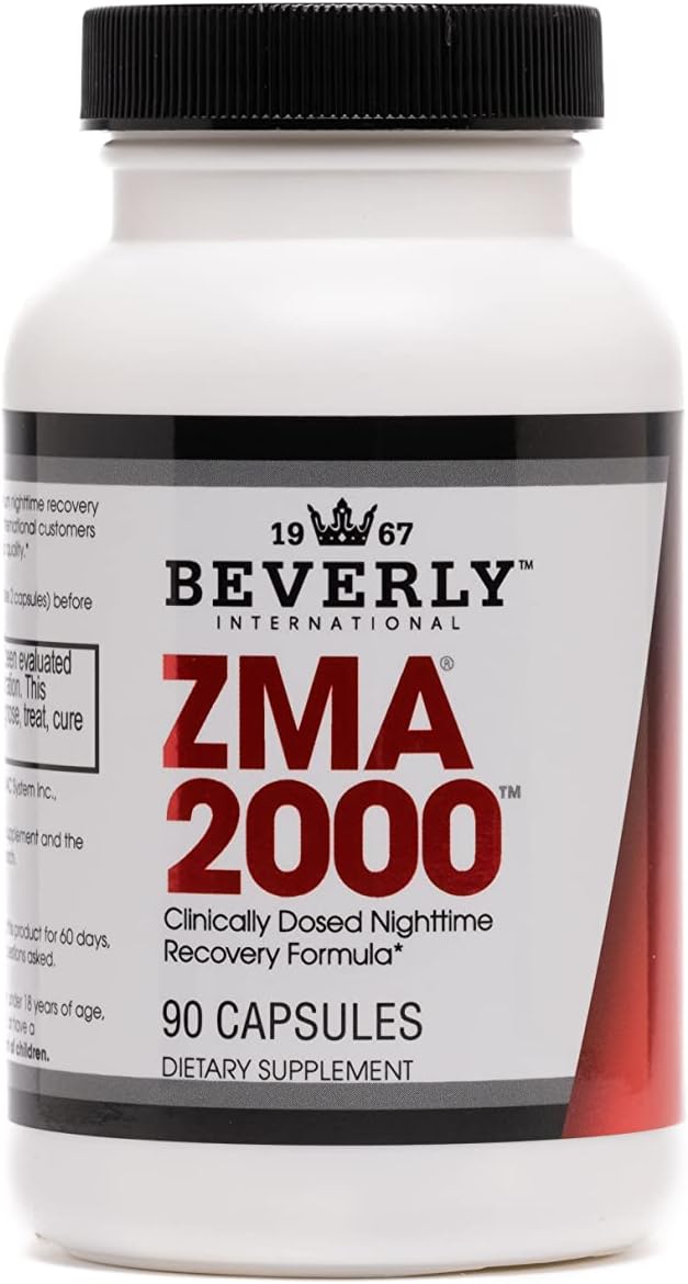 BODYTECH ZMA Zinc, Magnesium and Vitamin B6 (180 Capsules