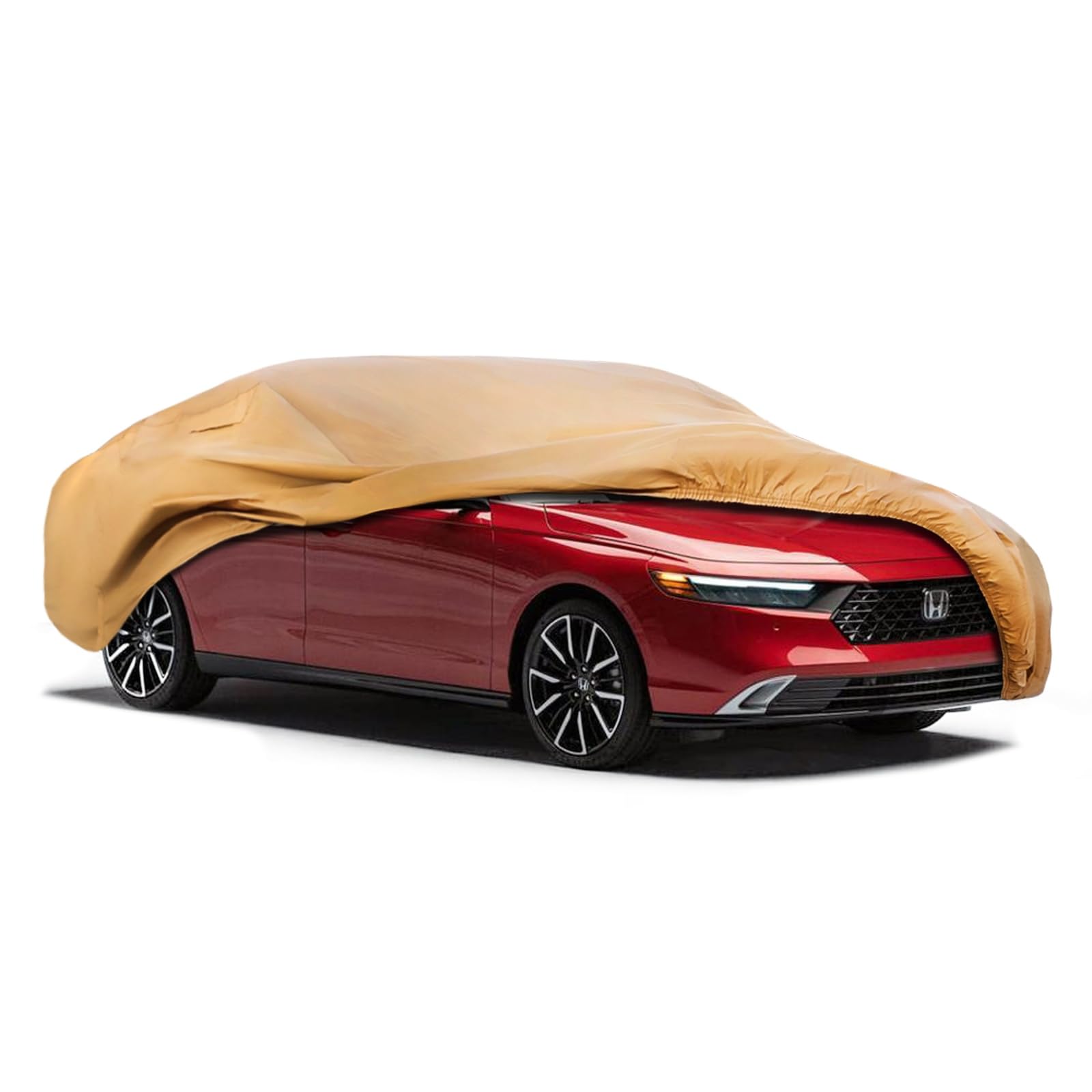 Copertura per auto resistente per esterni, per Accord, antivento, per tutte le condizioni atmosferiche, impermeabile, sole, pioggia, UV, polvere, neve, protezione per auto all'aperto | Coperture per auto da esterni, antivento, per tutte le condizioni atmo