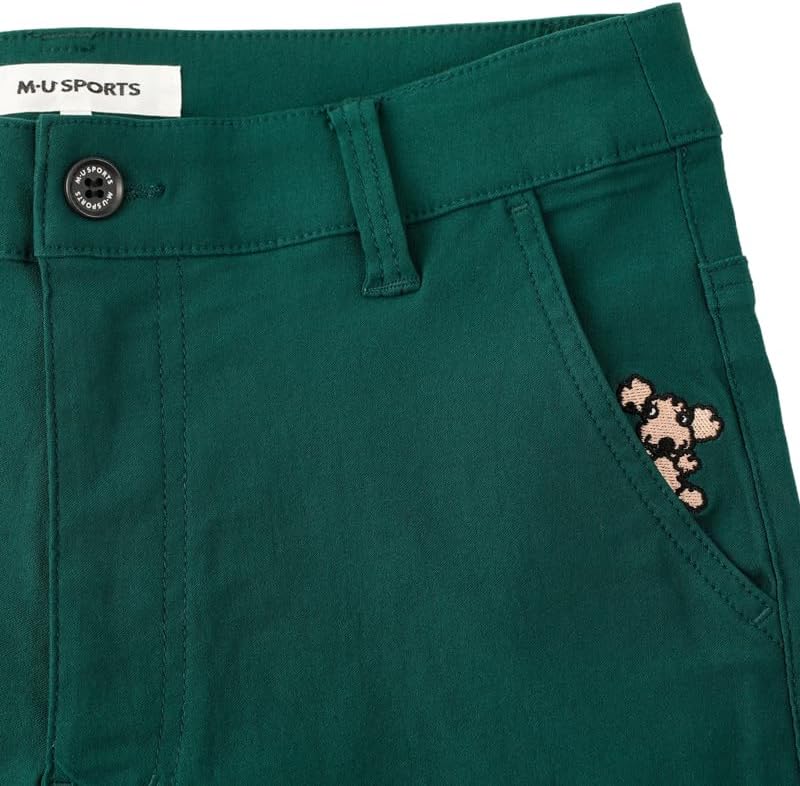 MU SPORTS(エム ユースポーツ) 2017SSモデル レディース ブルゾン レッド サイズ40 701V3602 MU Sports] ゴルフ パンツ スーパーストレッチロングカラーパンツ MU