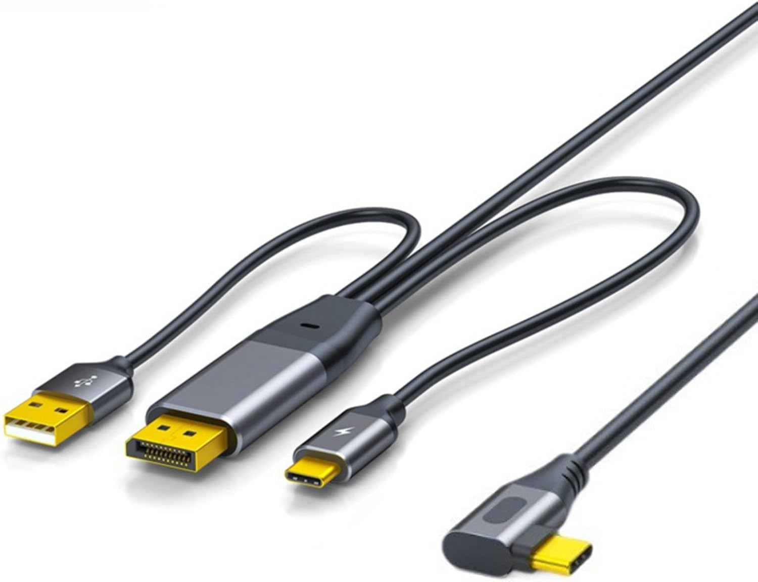 USB C to DisplayPort 4K@60Hz Cable Touch Function NREAL XREAL L Mobile Screen Glasses Gaming System