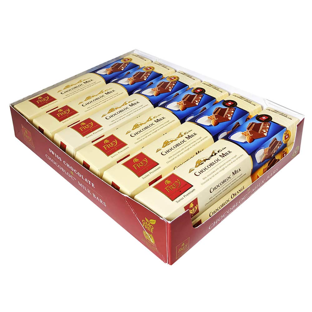 Buy Chocolat Frey Chocobloc Milk Bar (Pack of 12) 3.5 Ounce Milk
