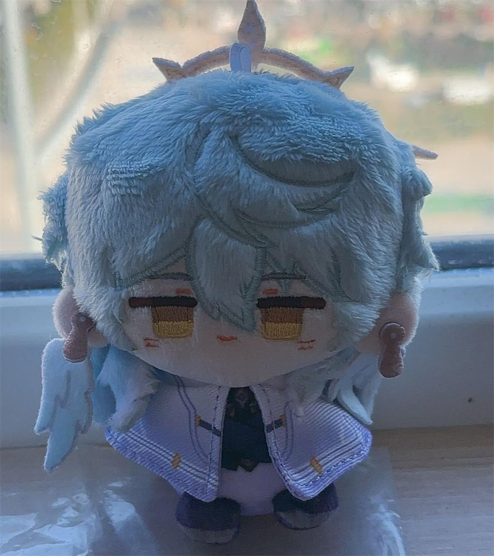 Anime HuoHuo Sunday Aventurine Firefly Cute 12cm Plush Bag Pendant Keychain Gift (Sunday A) - Image 4