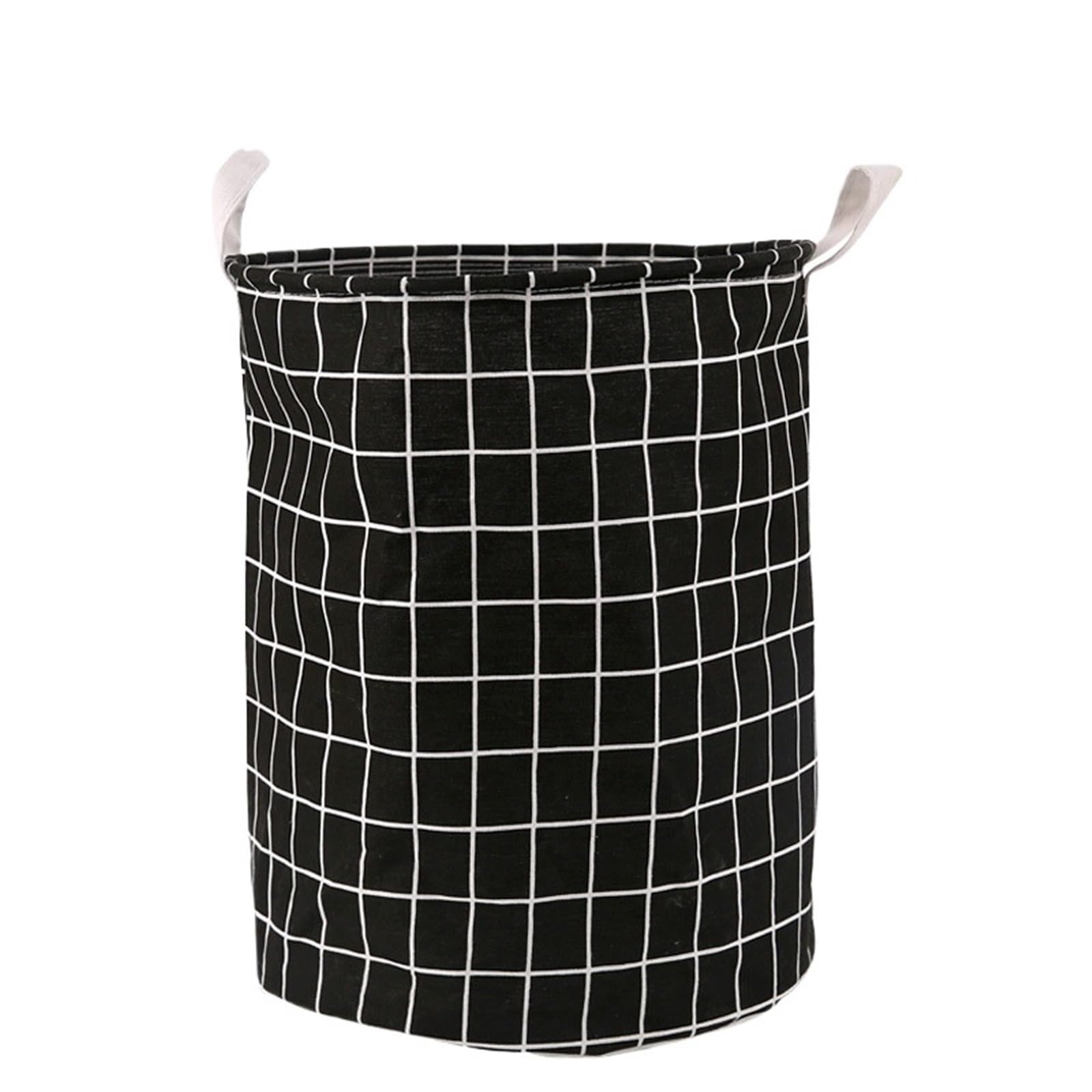 Foldable Fabric Laundry Basket Cloth Storage Organizer For Home Bathroom Bedroom For Bedroom(Color2)