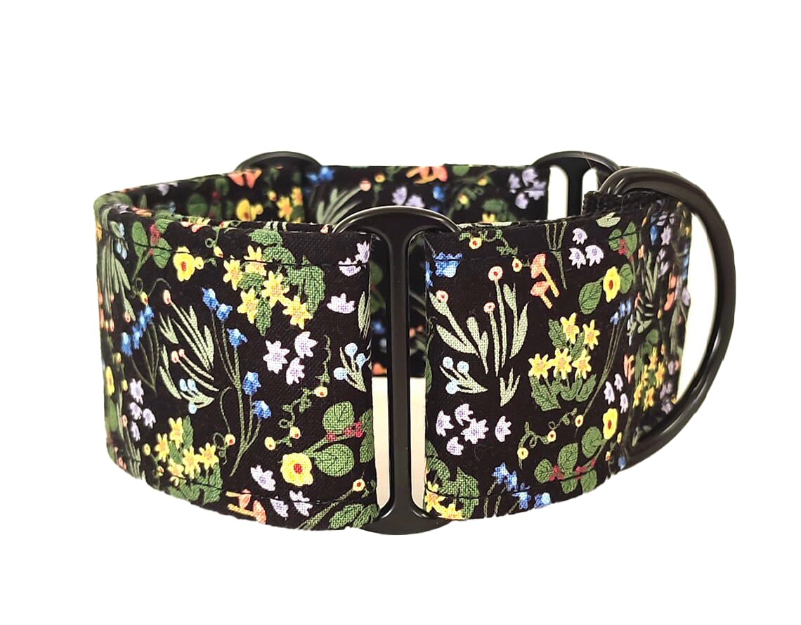 Collar Martingale Para Perro: Secret Pond, Hecho a Mano en España por Wakakán