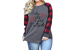Plus Size Baby It's Cold Outside Christmas T-shirt