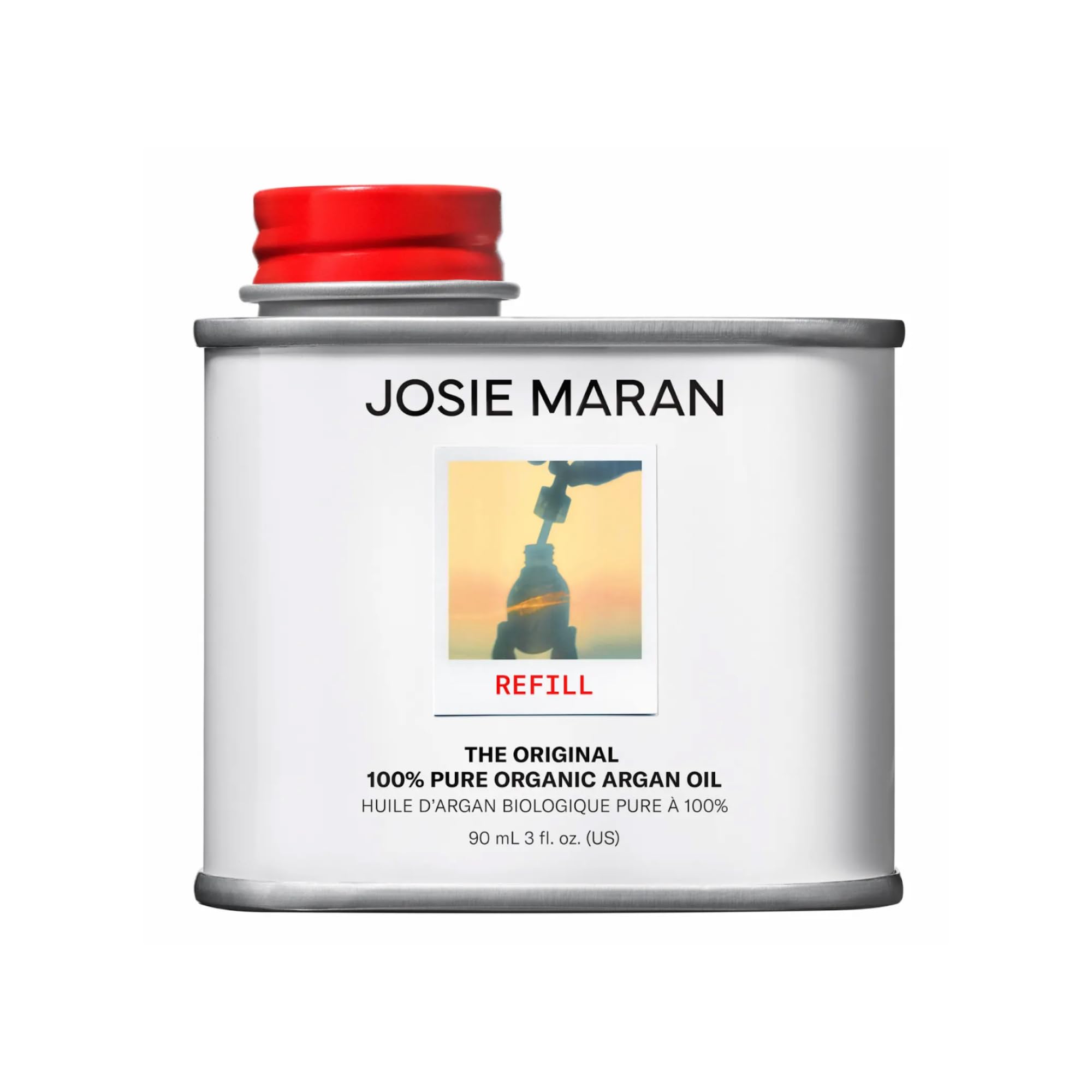 Josie Maran The Original 100% Pure Organic Argan Oil for Hair & Skin, 3 oz