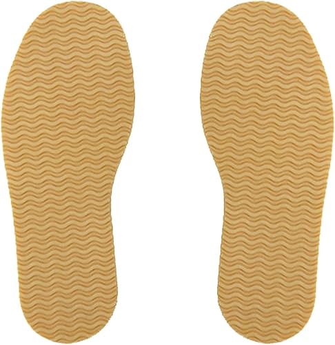 GULELAYAR Suela completa de repuesto de goma antideslizante para reparación de zapatos, hoja antideslizante para reparación de suelas, Wave Amarillo