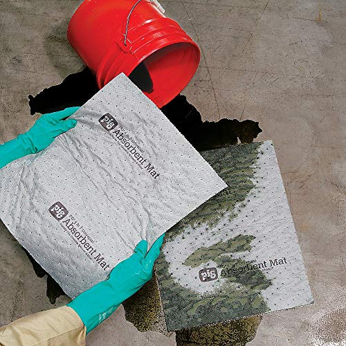 Image of PIG 4 in 1 Absorbent Mat Roll in Dispenser Box - 16 inch x 80' - 9-Gallon Absorbency - MAT284