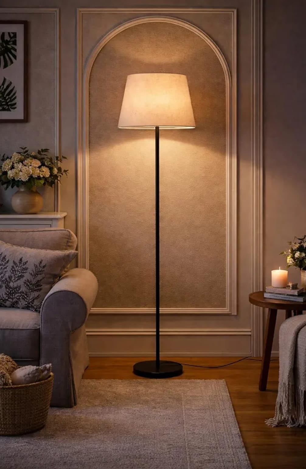Modern LED Floor Lamp, Adjustable Reading Lamp, 3 Color Temperatures | Dimmable, Energy-Efficient, For Living Room, Bedroom, Office & Study-image-13