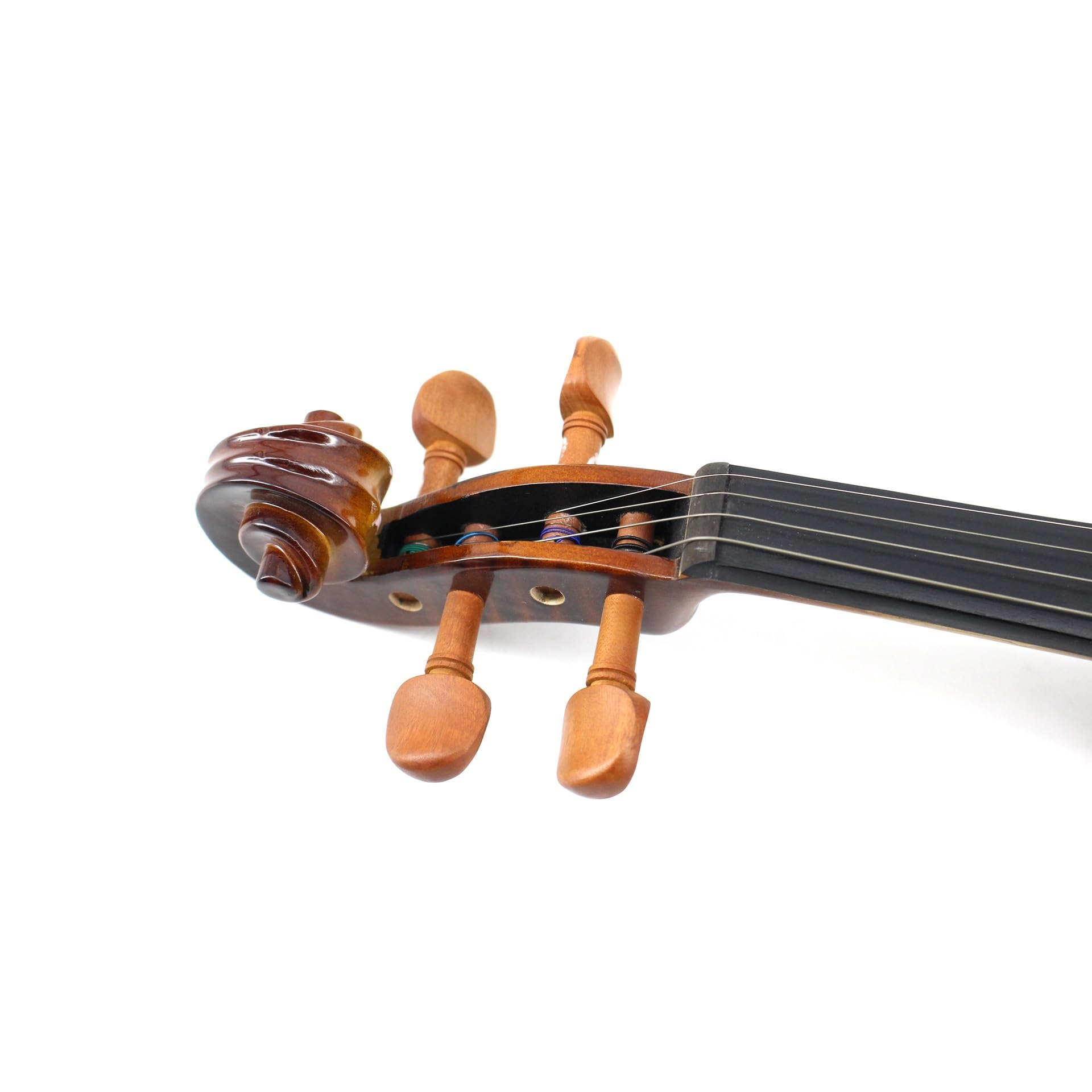 Modello Di Pelle Di Tigre Performance Fatta A Mano Violino Giuggiola Accessori In Legno Tastiera In Ebano(1/4)