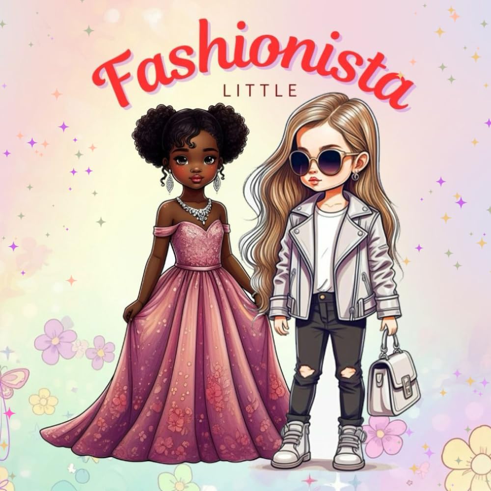 High-Quality Fashion Coloring Book for Young Fashionistas Ages 6–14: Featuring 40 Stunning Fashion Illustrations and 49 Color Combination Palettes to Inspire Young Fashion Lovers and Future Designers
