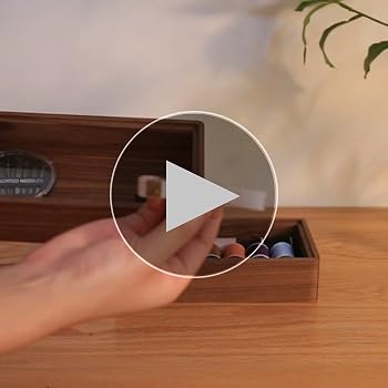 蓋つき アクセサリー 黒胡桃材製蓋付き小物収納ボックス 蓋つき アクセサリー 黒胡桃材製蓋付き小物収納ボックス