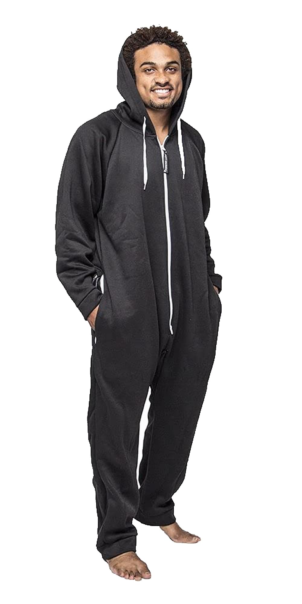 Adult Onesie Pajamas, Heavyweight Fleece One-Piece Unisex Lounge for Women and Men