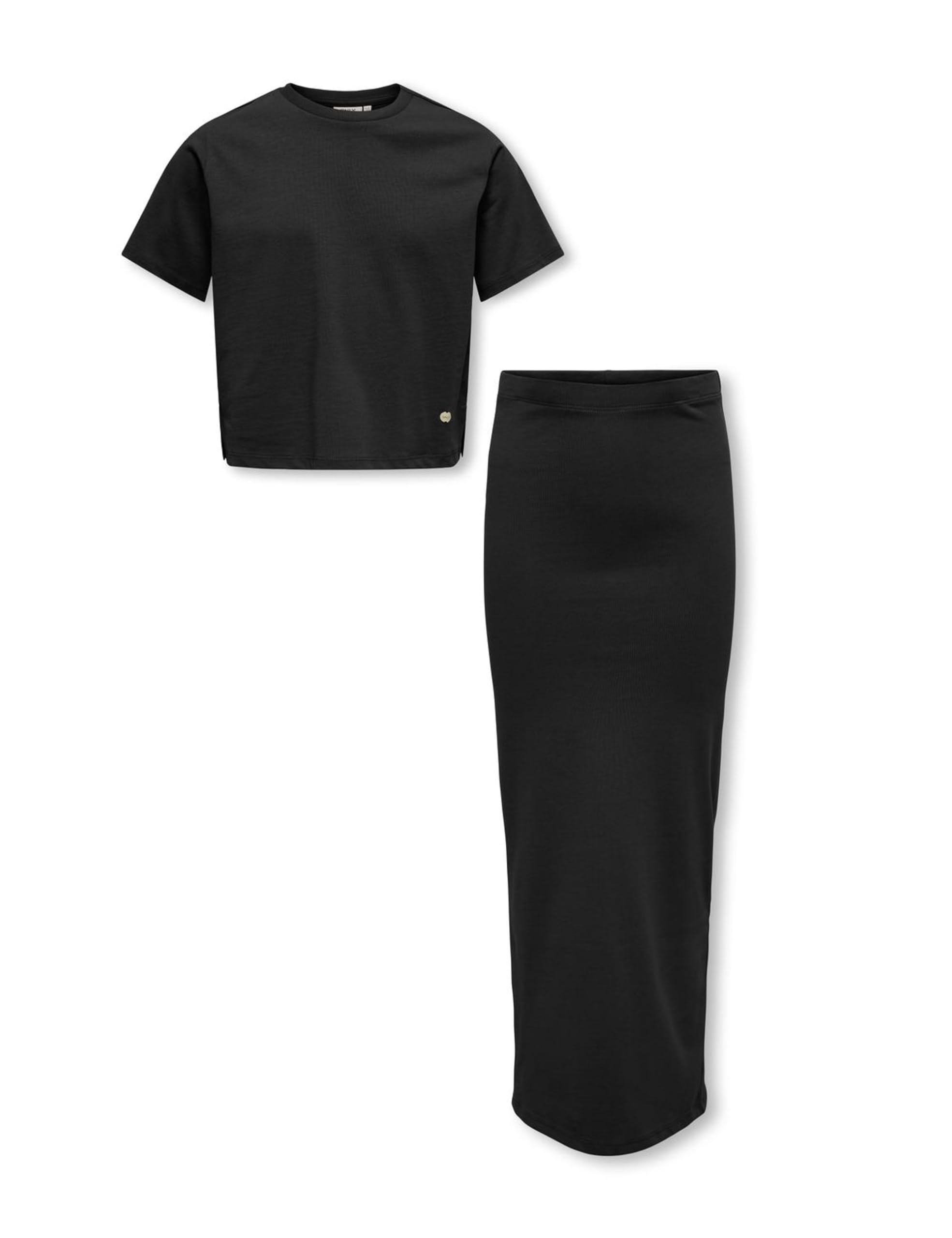 ONLY Kogsilvina Ss Top/Midi Skirt Set SWT