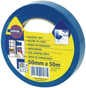 Blue Masking Tape - Great for 3D Printing, 1.97-Inch by 55-Yard (1 Roll)