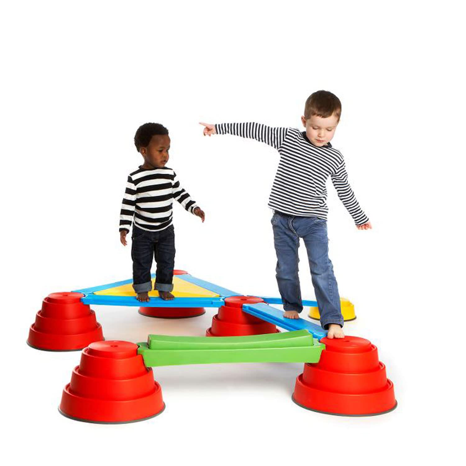 Build'N'Balance piattaforma triangolare terapia riabilitazione equilibrio piano