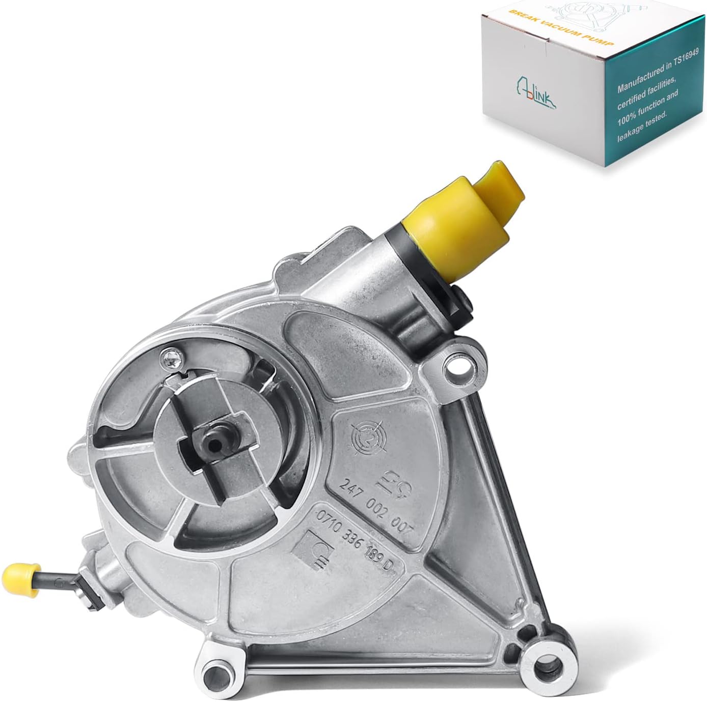 11667640279 Brake Booster Vacuum Pump OE Replacement for 2011-2017 BMW 125i 320i 328i 528i xDrive X1 X3 Z4 N20 L4 2.0L F10 F20 F21 F25 F30 E84 E89