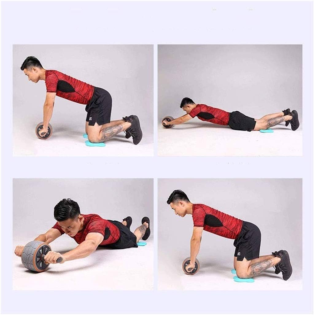 Abdominal Muscle Wheel - Men's Home Mute Fitness Equipment Automatic Rebound Abdominal Muscles Female Thin Belly Roller