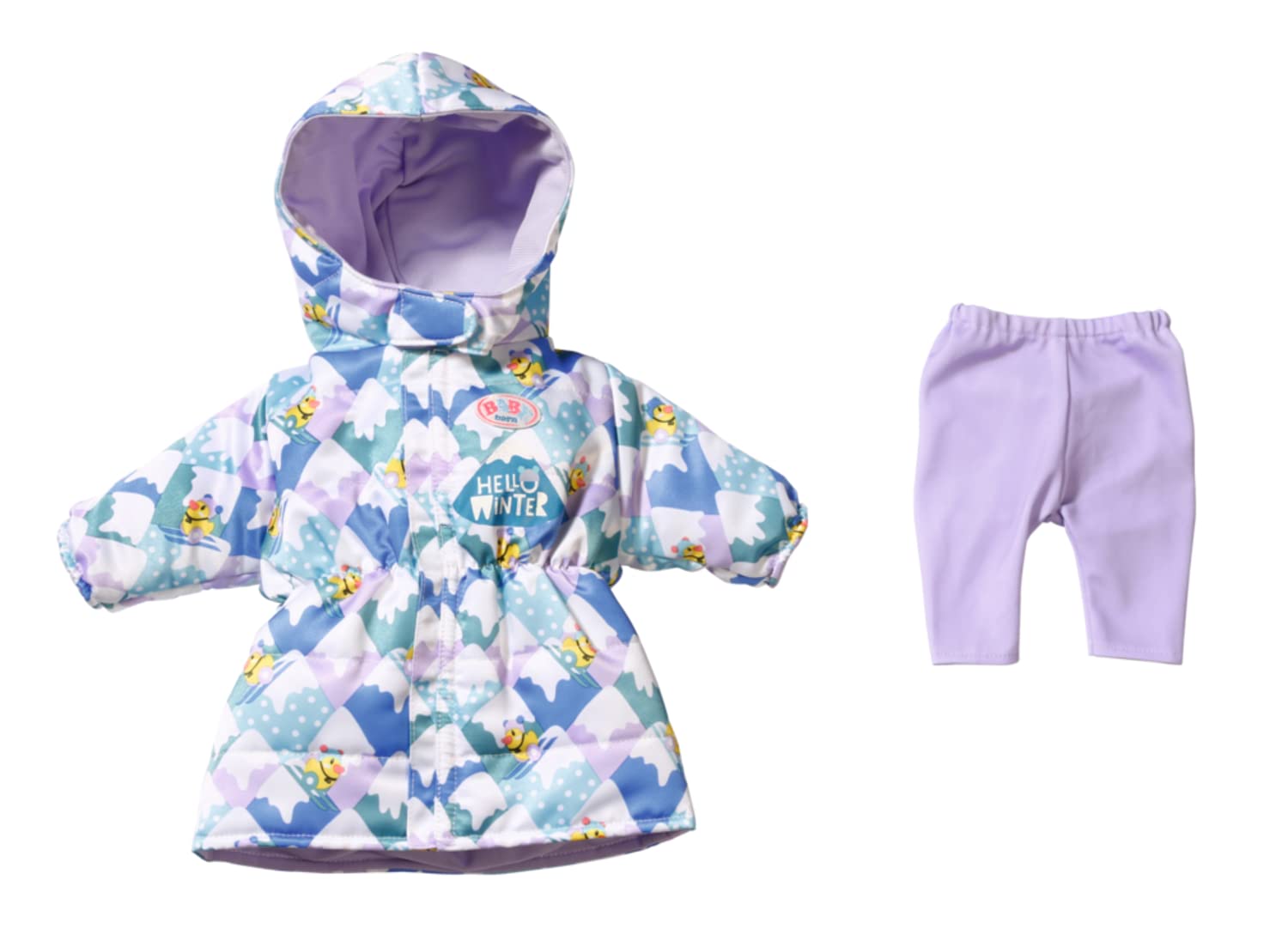 BABY born 830819 Happy Birthday Completino per Bambole 43 cm, Mani Piccole, Il Gioco Creativo Promuove L'Empatia e Le Abilità Sociali, per Bambini Dai 3 Anni in Su, Include Felpa