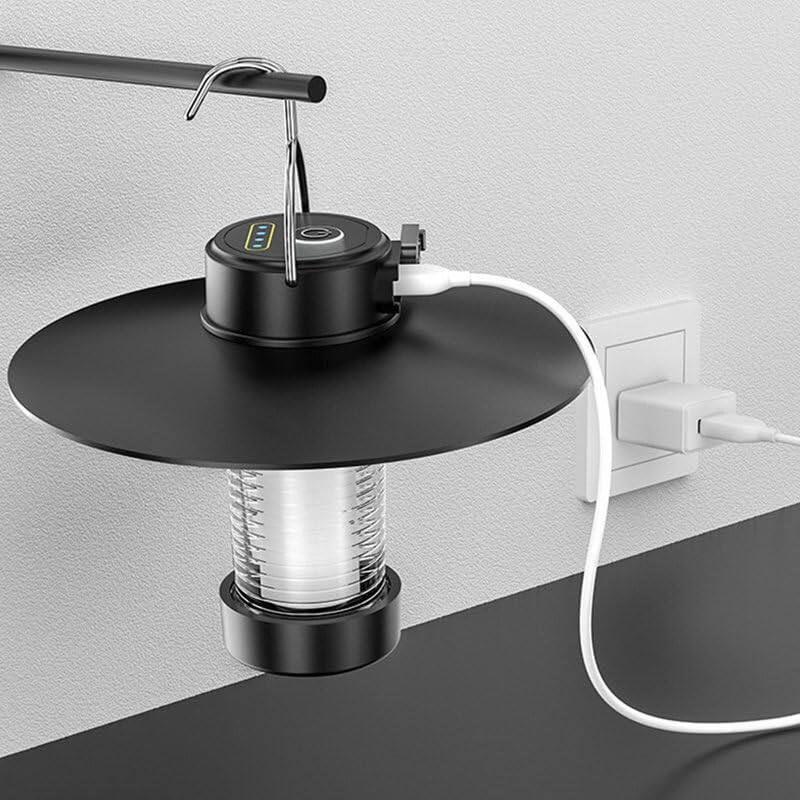 WnewTools Portable Camping Light USB Rechargeable Hanging Lights LED Lighthouse Transfer Hiking Tent Emergency Flashlight