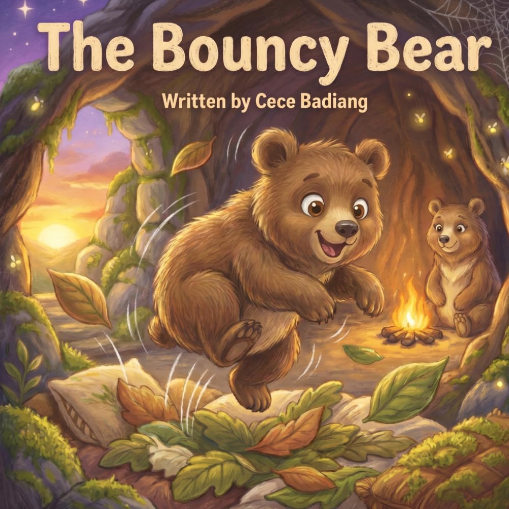 The Bouncy Bear:: A Cozy Story About Calming Wiggles and Bedtime Worries
