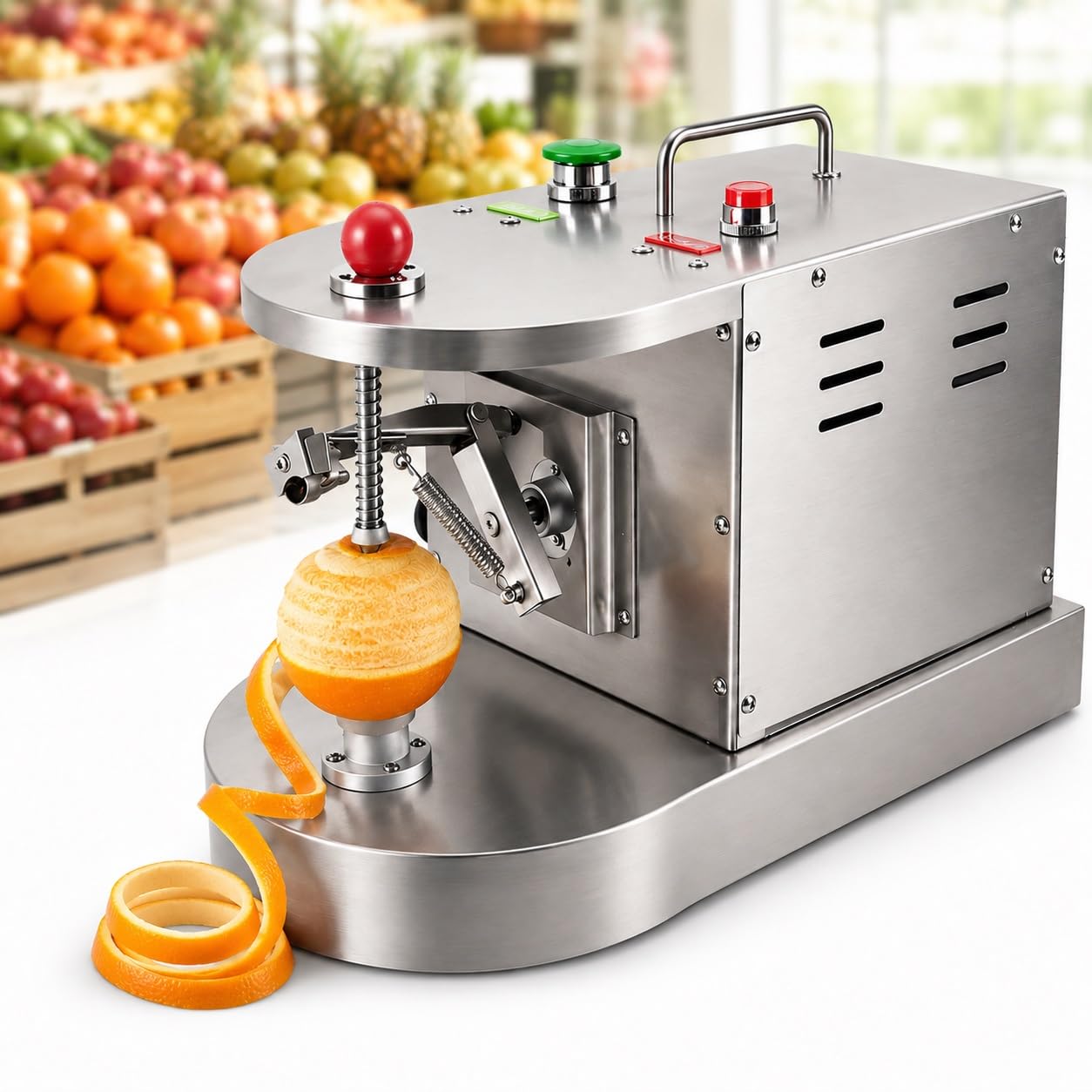 Pelador Automático de Limones Y Naranjas, Funcionamiento Silencioso