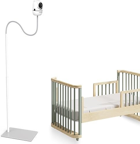 HelloBaby Soporte de suelo para monitor de bebé, soporte de cámara ajustable resistente para HB6550HB6560HB6081HB6339HB65HB66HB40 y más modelos,