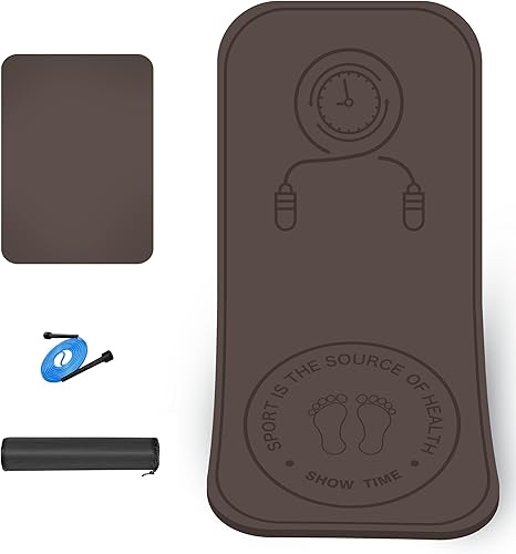 Knsbk Esterilla de ejercicio a prueba de golpes, multiusos, extra gruesa, de alta densidad, antidesgarros, tapete de yoga, antideslizante, para