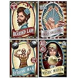 Beistle Vintage Circus Poster Cutouts - Pack of 3