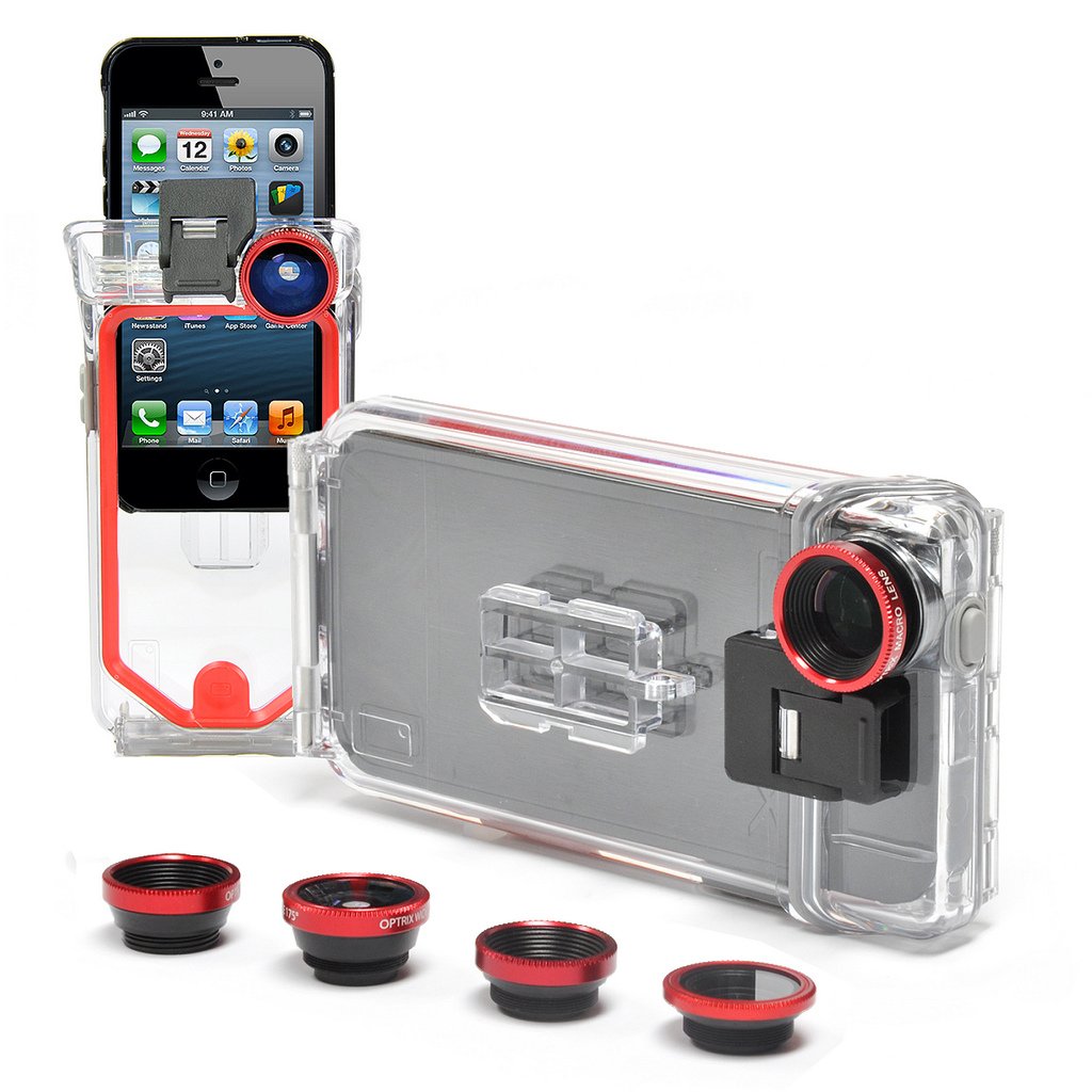 その他 Optio WATERPROOF CASE Optrix PhotoProX Waterproof Case with Interchangeable Photography