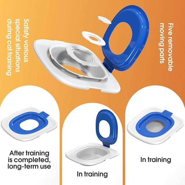 Foto 6 de 8 de Kit de entrenamiento para ir al baño para gatos,de entrenamiento para ir al baño para gatos