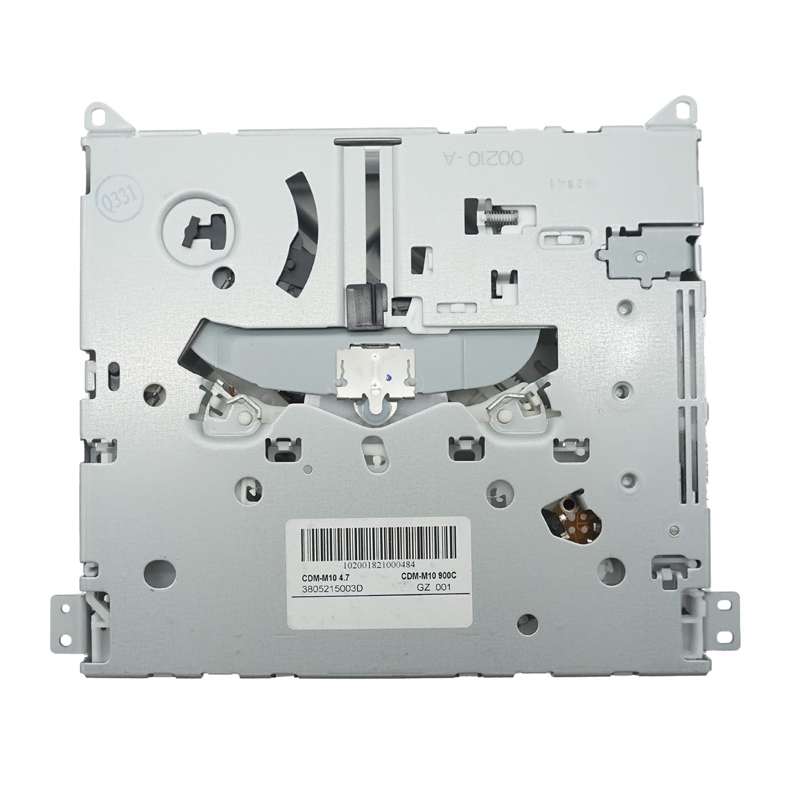 Componente de reproductor DISC de metal adicional para sistemas de sonido de vehículos. Corrección rápida de errores. Diseño estable en bulevares irregulares