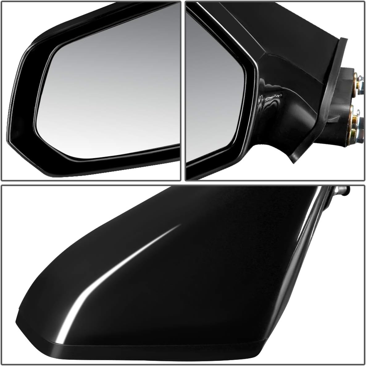Auto Dynasty GM1320405 OE Style Powered Driver/Left Side View Door Mirror Compatible with Chevy Camaro 10-15